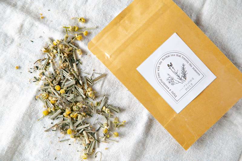 旅するハーブティー 白群